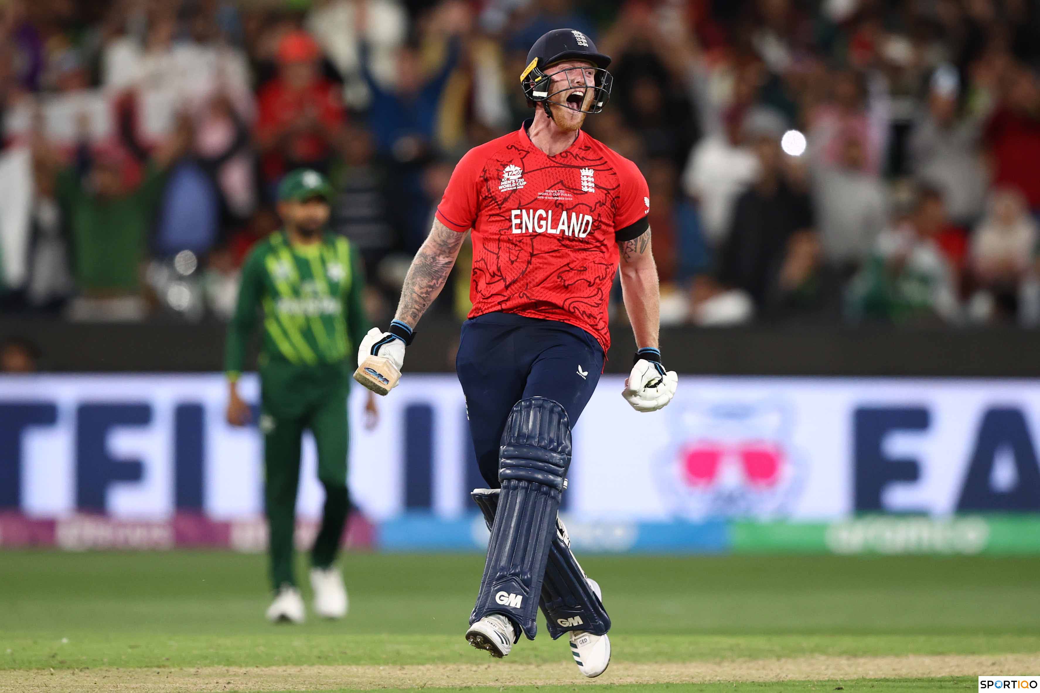 Ben Stokes after winning T20 World Cup for England