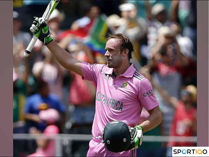 AB de Villiers After hitting 50 against West Indies in 2015