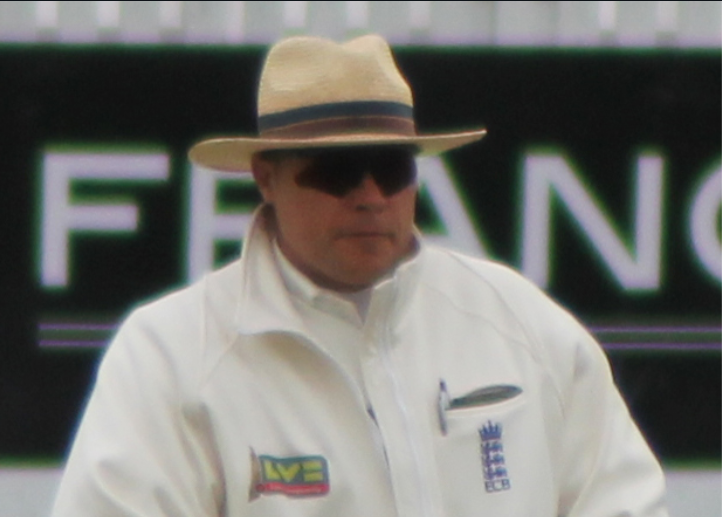 Martin Saggers as an umpire in ILT20